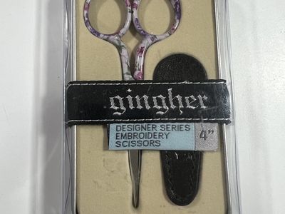 Gingher Designer Series “Ashley” No. 4 Embroidery Scissors