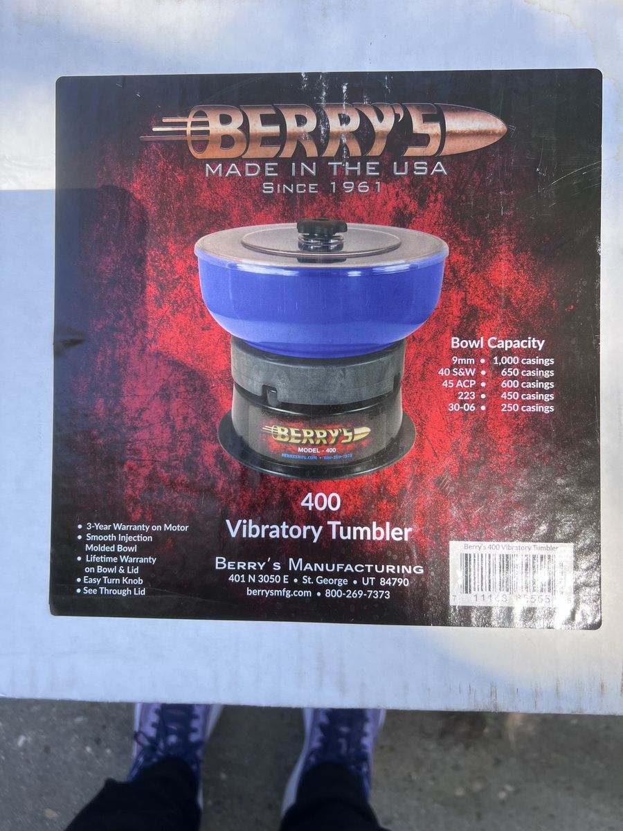 Vibratory Tumbler ($40 obo)