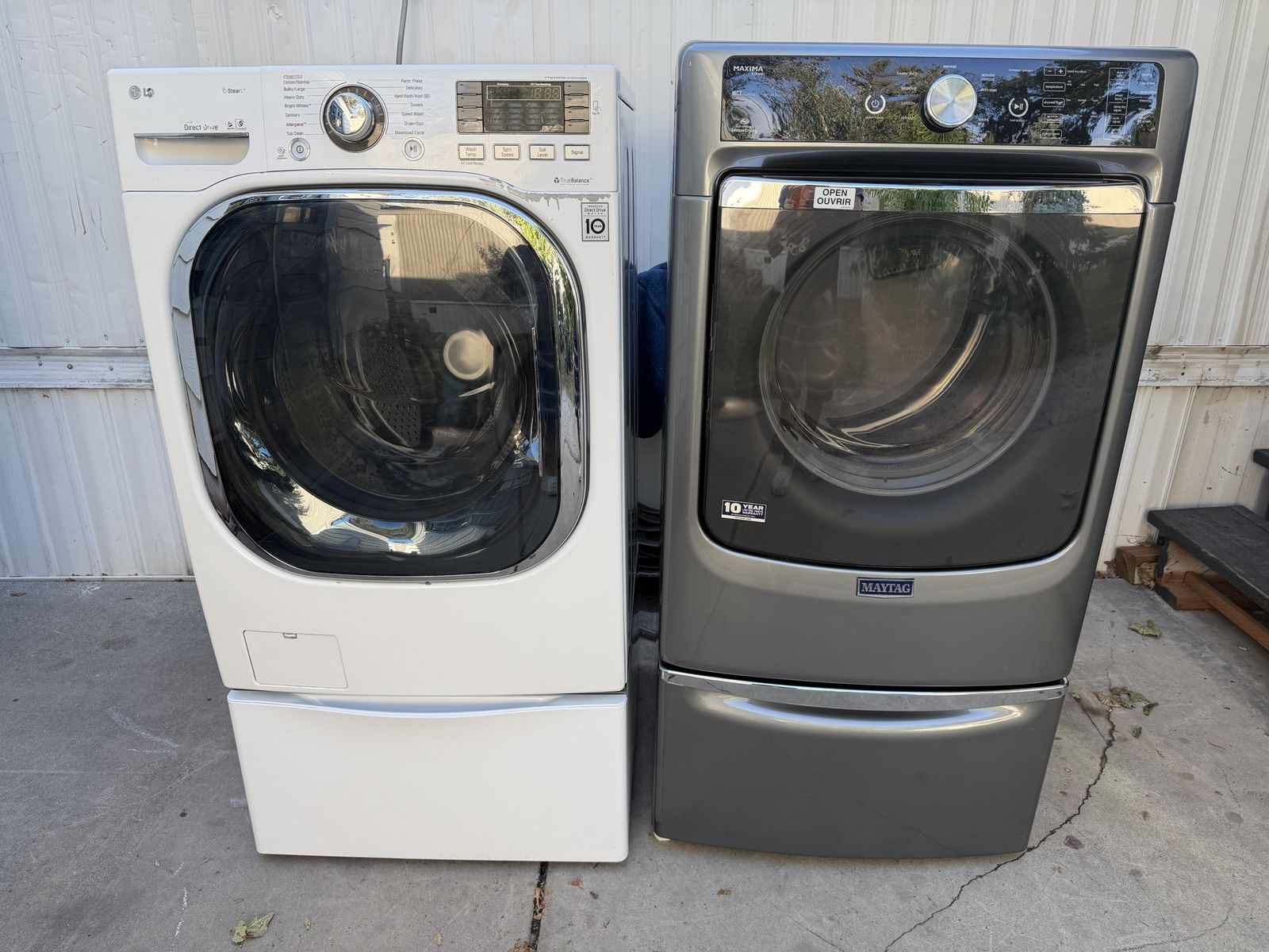 Electric Washer and dryer