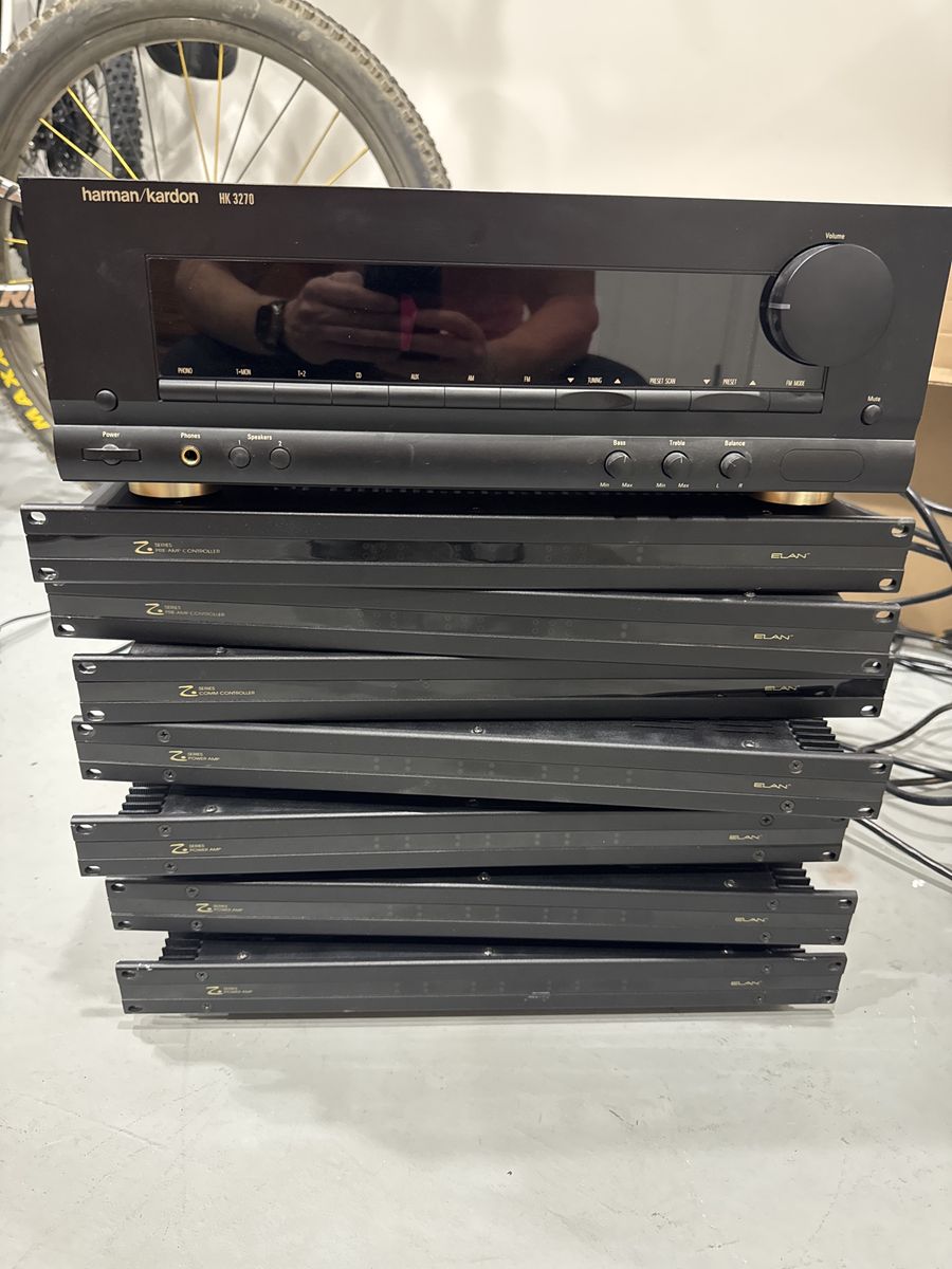 Elan Z-series Amps, Controllers, Receiver