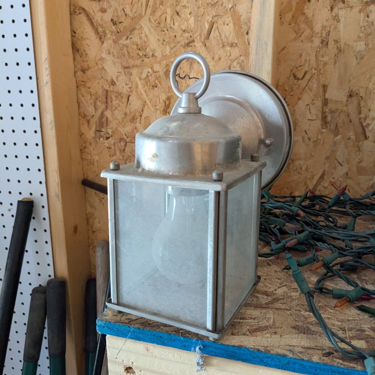 Exterior Light Fixture Decorative Nickel...