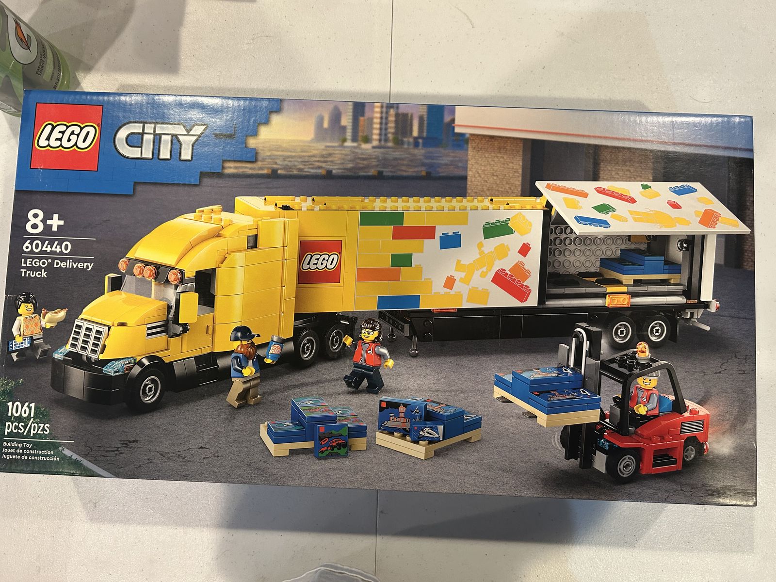 LEGO City 60440 LEGO Delivery Truck Building Toy Set with 1061 Pieces
