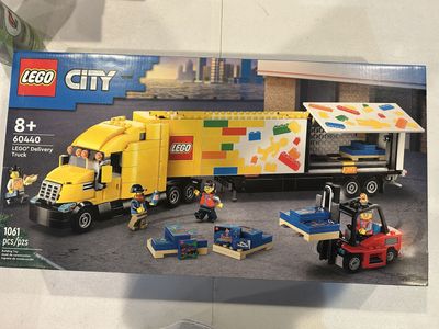 LEGO City 60440 LEGO Delivery Truck Building Toy Set with 1061 Pieces