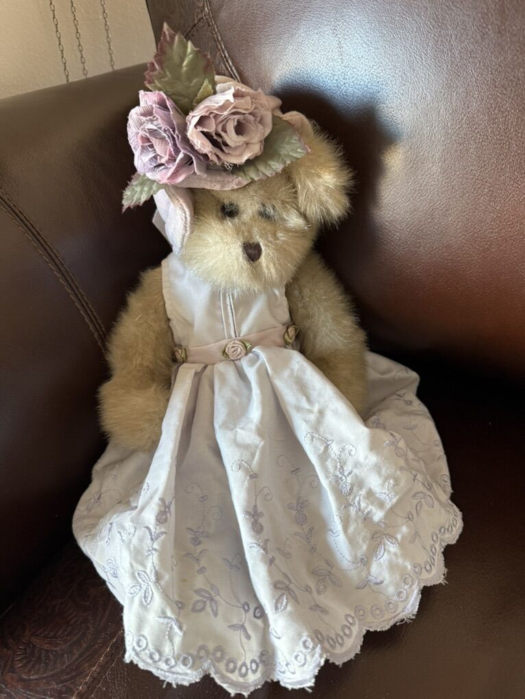 Bearington Collection Bear 18 Eyelet Dress