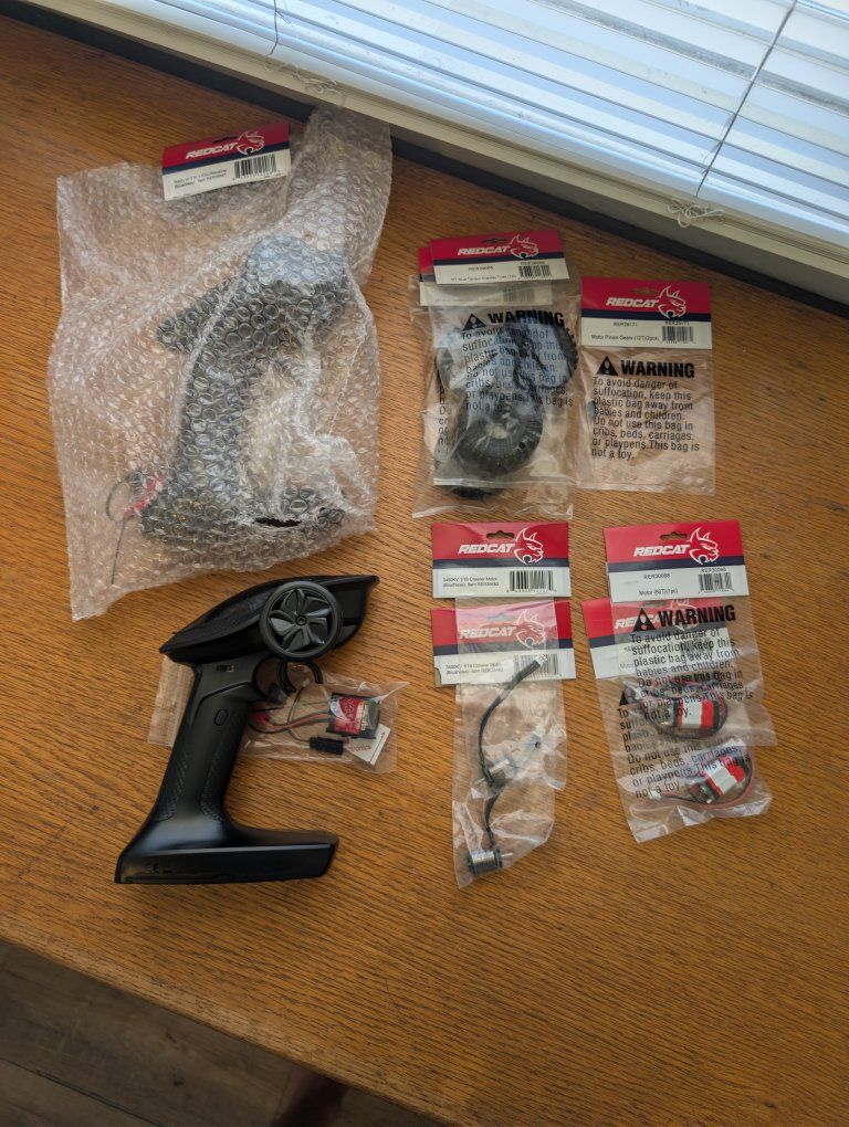 RC Crawler Upgrades: Brushless Conversions, Tires Motors, 1/18 and 1/24 Scale