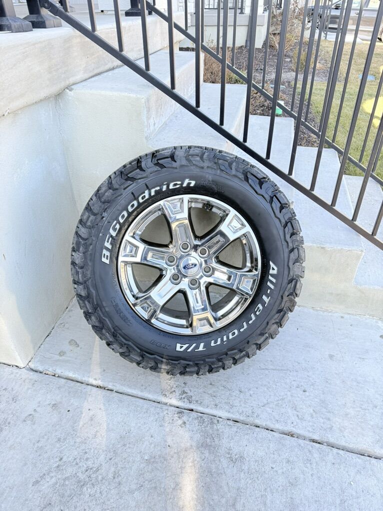 Ford F150 Expedition Rims and Tires 275/65R18 Bfg