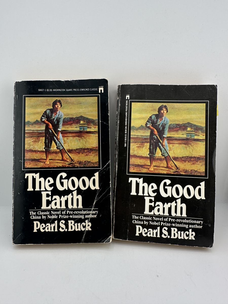 The Good Earth Pearl S Buck Lot 2 Vintage WSP Classic Paperbacks