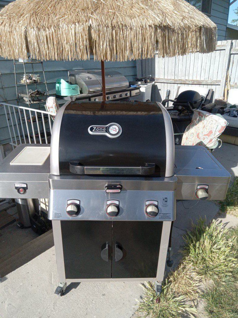 High Quality Brinkmann Zone 3 Burner Propane Grill