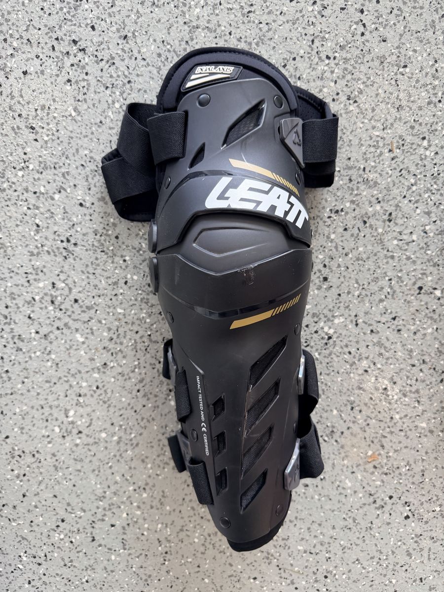 Leatt Dual Axis Knee & Shin Guards – L/XL – New