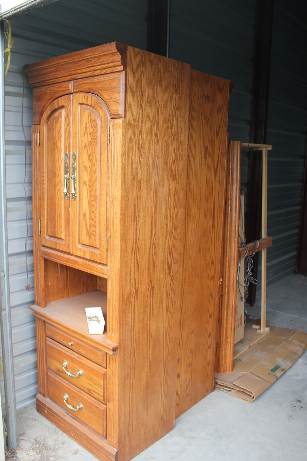 Wood Entertainment Center