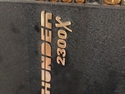 MTX THUNDER 2300X AMPLIFIER