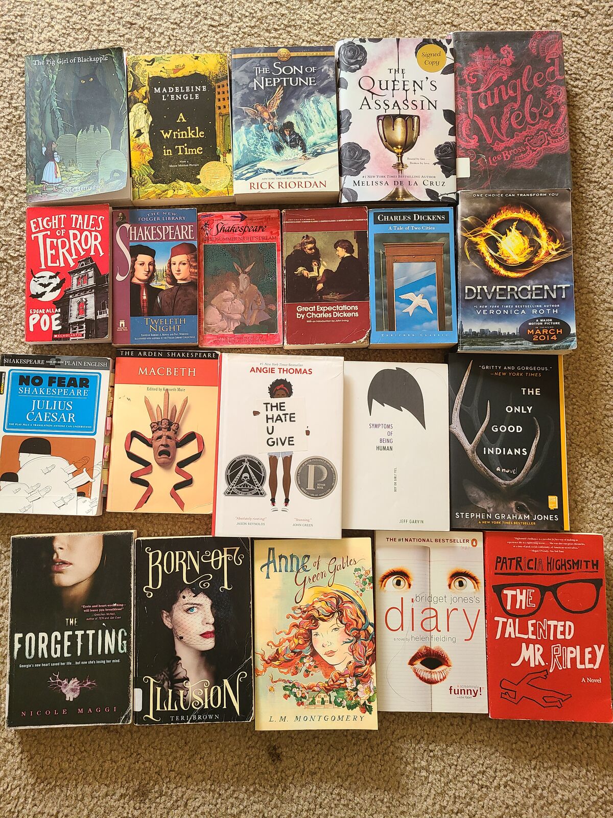 Fiction books (4for$10)