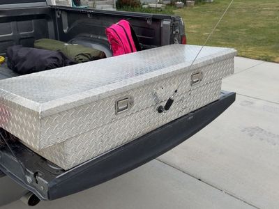 Tool box with whip antenna