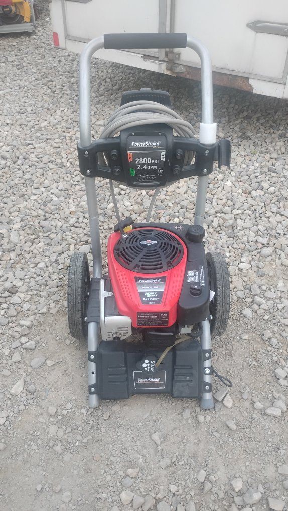 PowerStroke 2800 PSI 2.4 GPM Gas Pressure Washer - Briggs & Stratton 190cc Engine not working 