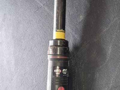 Astro Pneumatic Tool ONYX 217 1/2" Extended Air Die Grinder with Abrasive Wheel Attachment