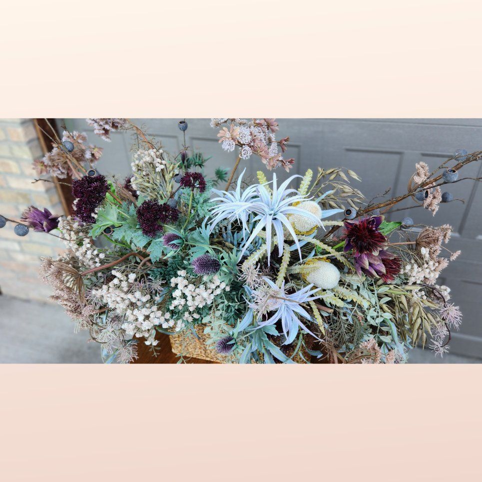 STUNNING! Faux Floral Arrangement by Pro Designer