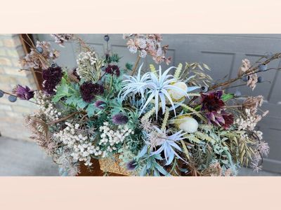 STUNNING! Faux Floral Arrangement by Pro Designer