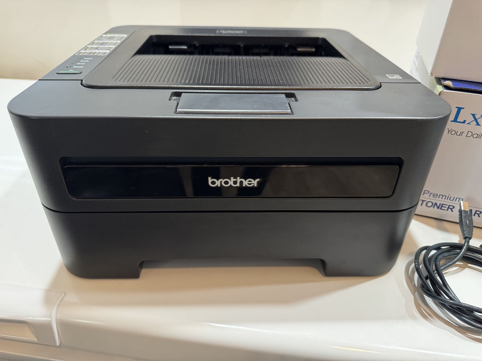 Brother HL-2270DW Compact Wireless Monochrome Laser Printer with Extra Supplies in Excellent Condition!