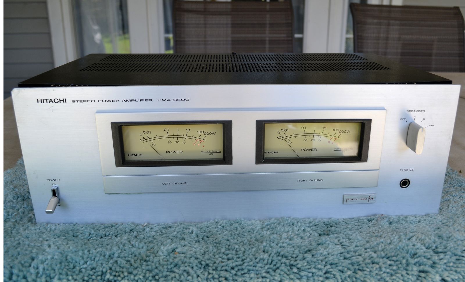 Hitachi HMA-6500 vintage amplifier MOS-FET