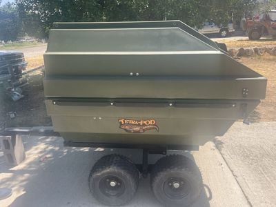 Tetra-POD Off-Road Utility Trailer Tub & Boat Conversion