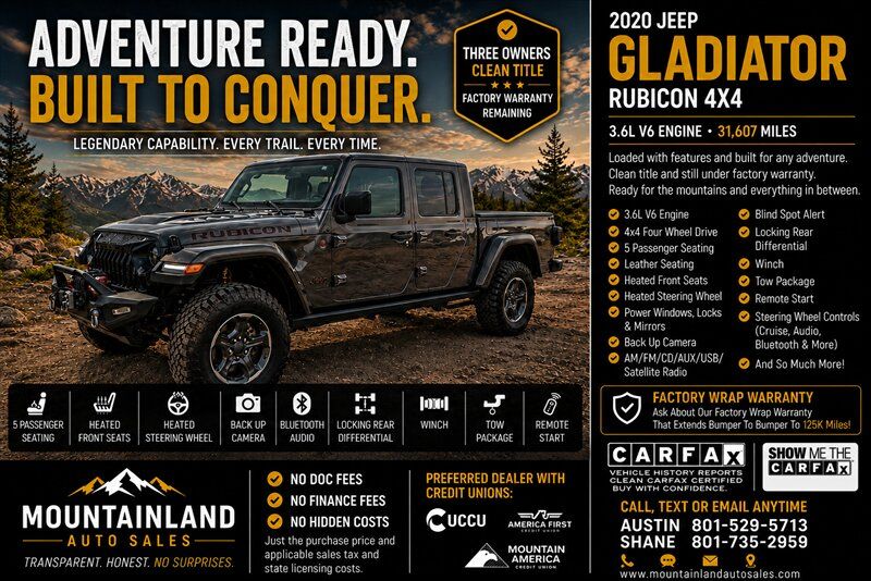 2020 Jeep Gladiator Rubicon