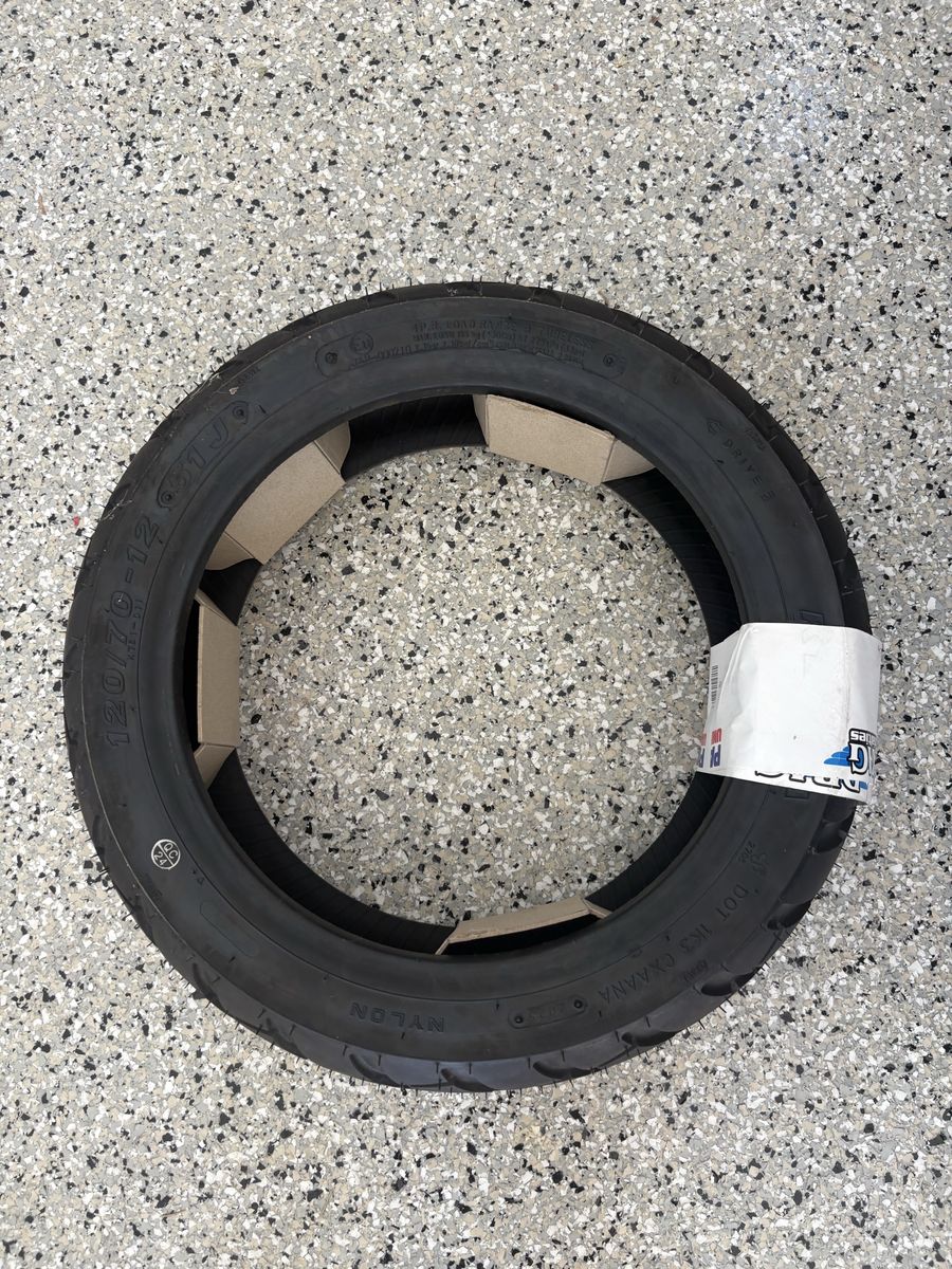 Kenda K761 120/70-12 TL 4-Ply Tire - New