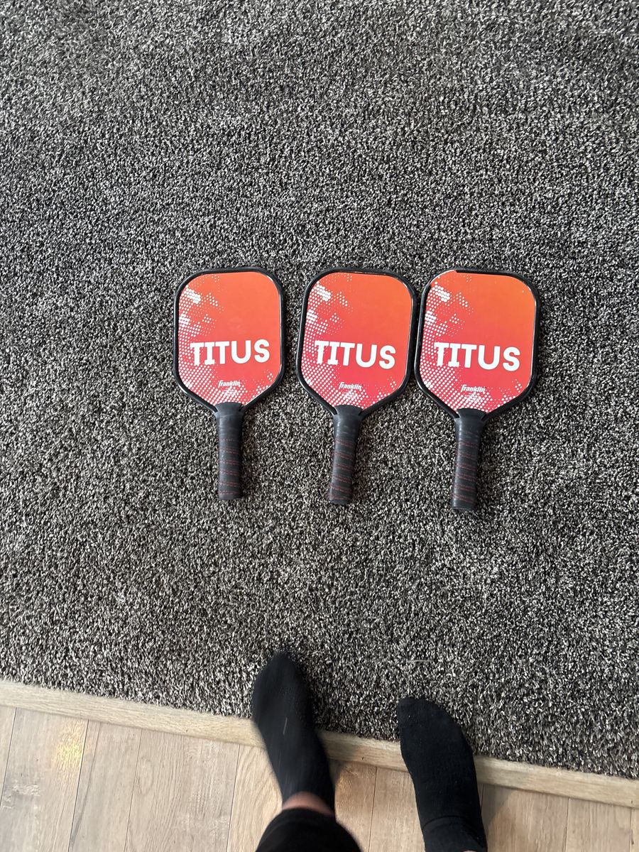 Franklin Titus Pickleball Paddles - Set of 3