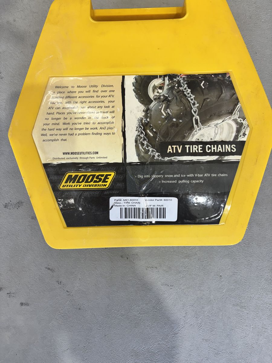 Atv tire chains