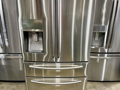 SAMSUNG COUNTER DEPTH STAINLESS REFRIGERATOR