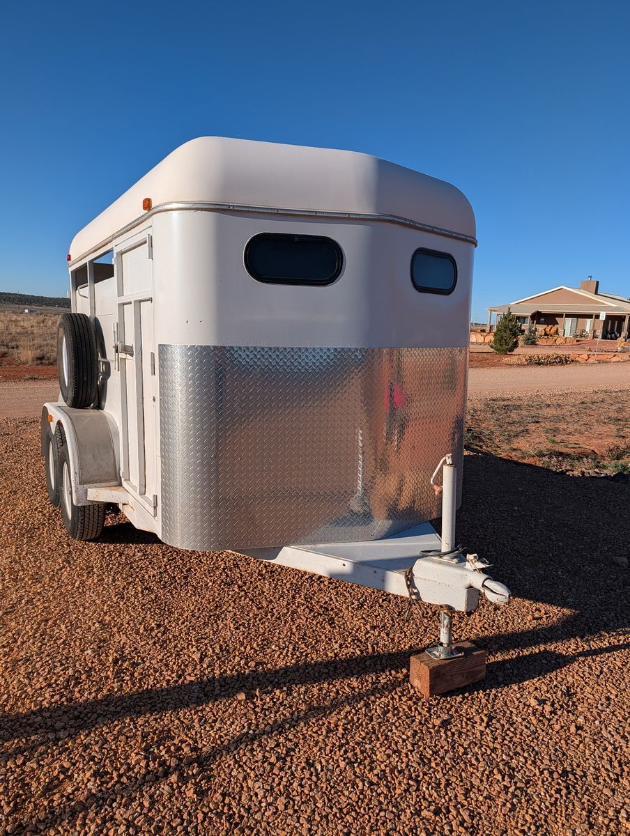 2 Horse Slant Load Horse Trailer