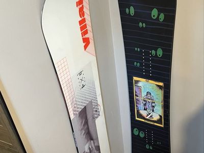 Dinosaurs Will Die DWD Wizard Stick Snowboard - 156 Wide - Brand New