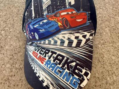 Disney Car Baseball Cap fit ages 4-8 years old