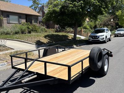 7ftx12ft Flatbed Trailer