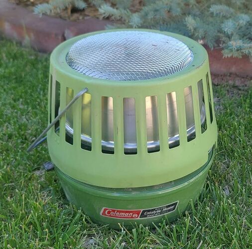 Coleman (White Fuel) Catalytic Heater - Model # 515B - 8000 BTU