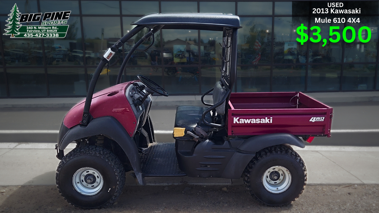 2013 Kawasaki Mule 610 4X4
