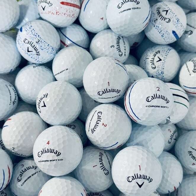 200 like new Callaway Chrome Soft/Tour Balls