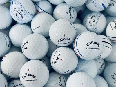 200 like new Callaway Chrome Soft/Tour Balls