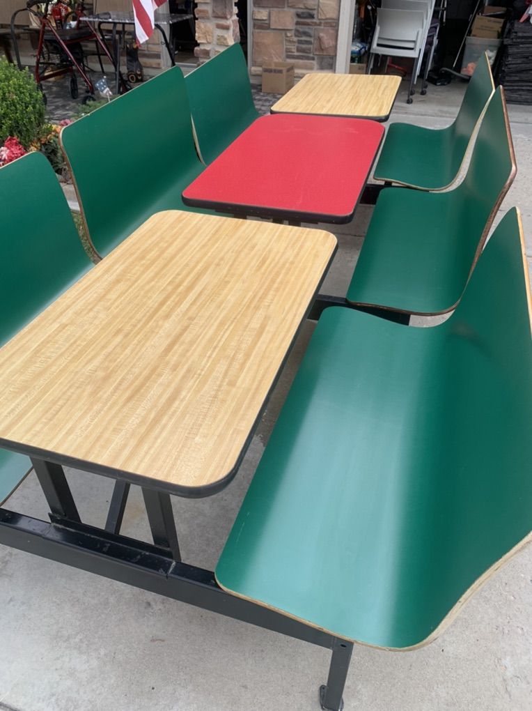 3 RESTURANT LAMINATE TABLE SETS