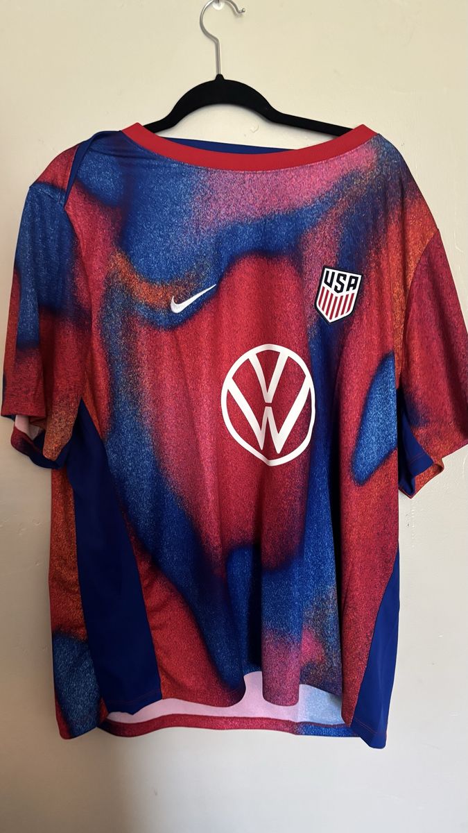 USMNT pre match jersey XXL