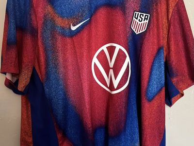 USMNT pre match jersey XXL
