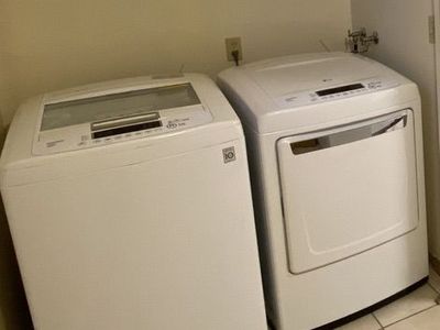 LG Washing Machine And Dryer