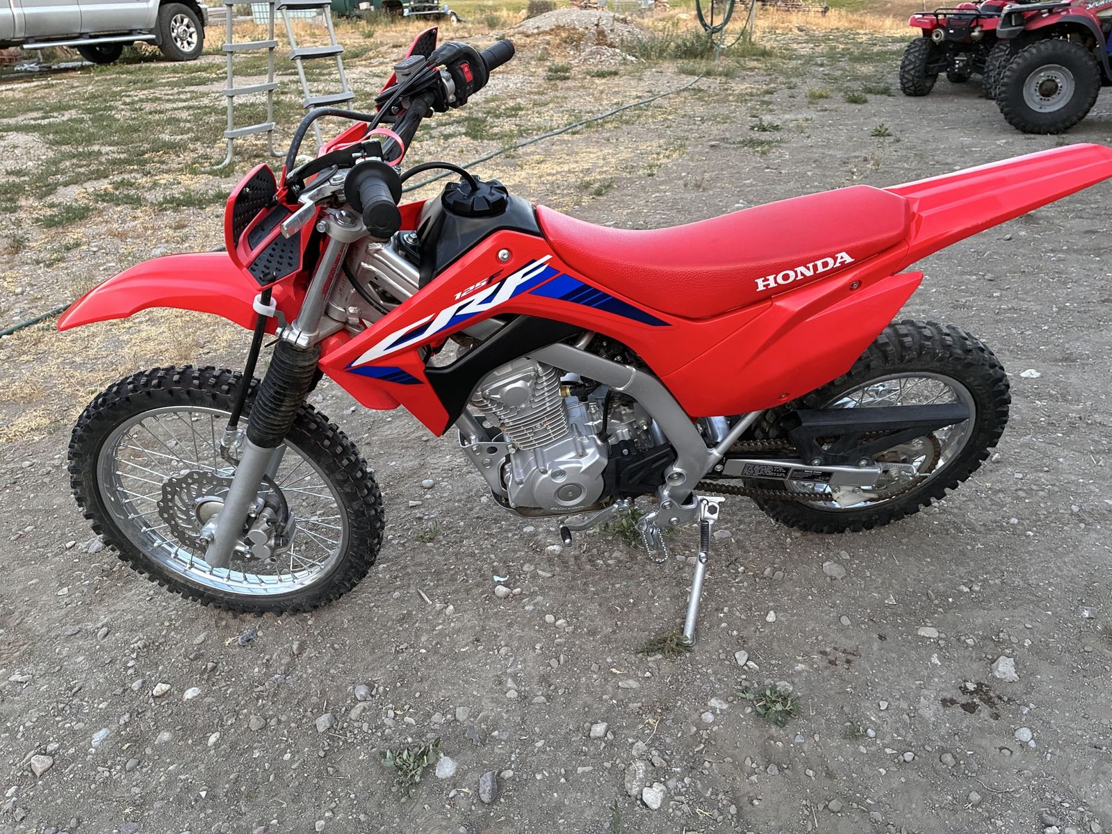2023 Honda CRF125F Dirt Bike - Electric Start, Fuel Injected, Small Wheels