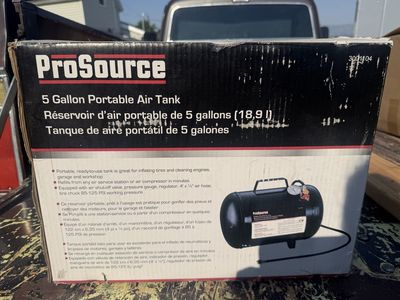 ProSource 5 Gallon Portable Air Tank 125 PSI Max