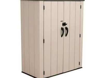 Lifetime DIY Vertical Storage Shed, 53 cu. ft.