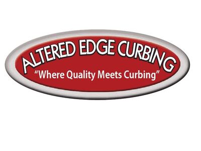 Altered Edge Curbing And Fence