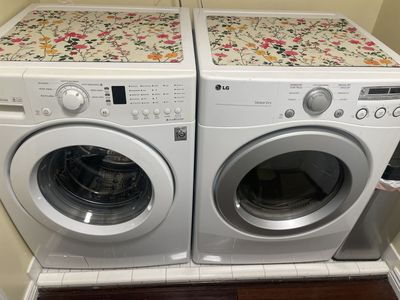 LG washer and dryer front load