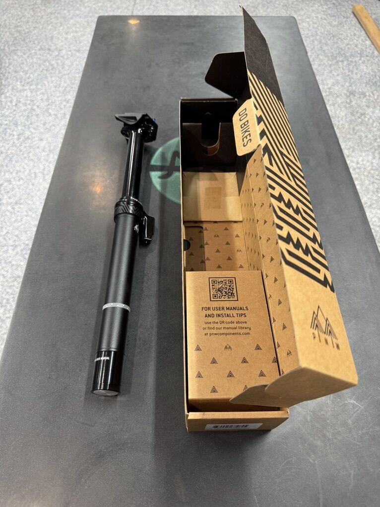 PNW Cascade external dropper 30.9 x 125mm