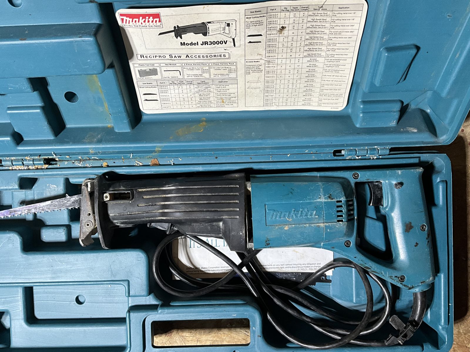 Makita Reciprocating Saw