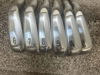 Srixon ZXiR HL LH Iron Set 6-PW+AW, Senior/A-Flex Graphite (KBS MAX 50) — $900, New/Sealed (Retail $1099)
