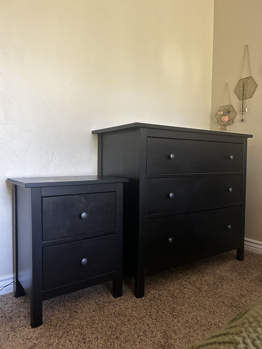 Dresser and nightstand